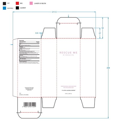 Outer Label (Rescue Me Tube Box)